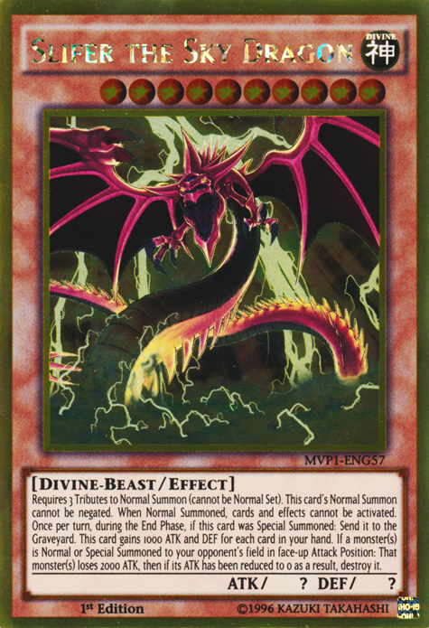 Slifer the Sky Dragon [MVP1-ENG57] Gold Rare | North Game Den