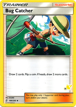 Bug Catcher (189/236) (Pikachu Stamp #51) [Battle Academy 2020] | North Game Den