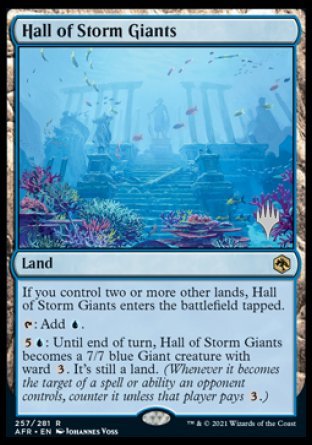Hall of Storm Giants (Promo Pack) [Dungeons & Dragons: Adventures in the Forgotten Realms Promos] | North Game Den