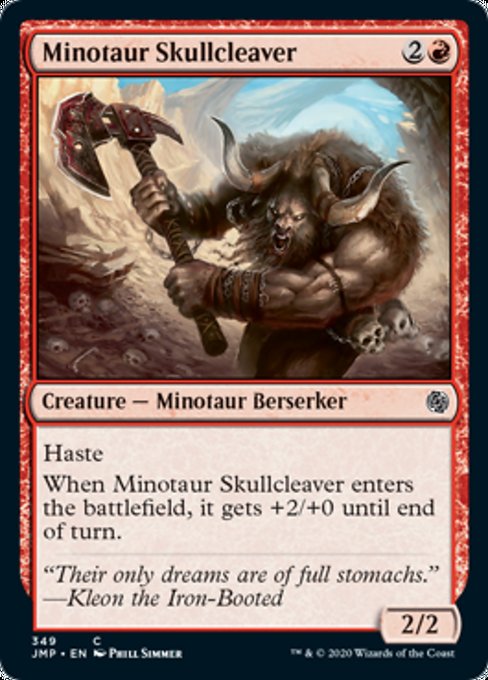 Minotaur Skullcleaver [Jumpstart] | North Game Den