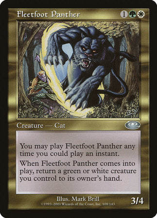 Fleetfoot Panther [Planeshift] | North Game Den