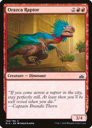 Orazca Raptor [Rivals of Ixalan] | North Game Den