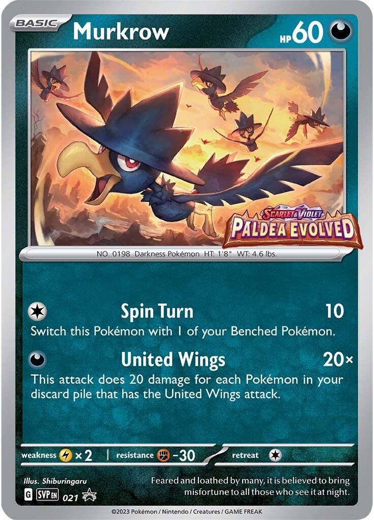 Murkrow (021) [Scarlet & Violet: Black Star Promos] | North Game Den