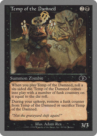Temp of the Damned [Unglued] | North Game Den