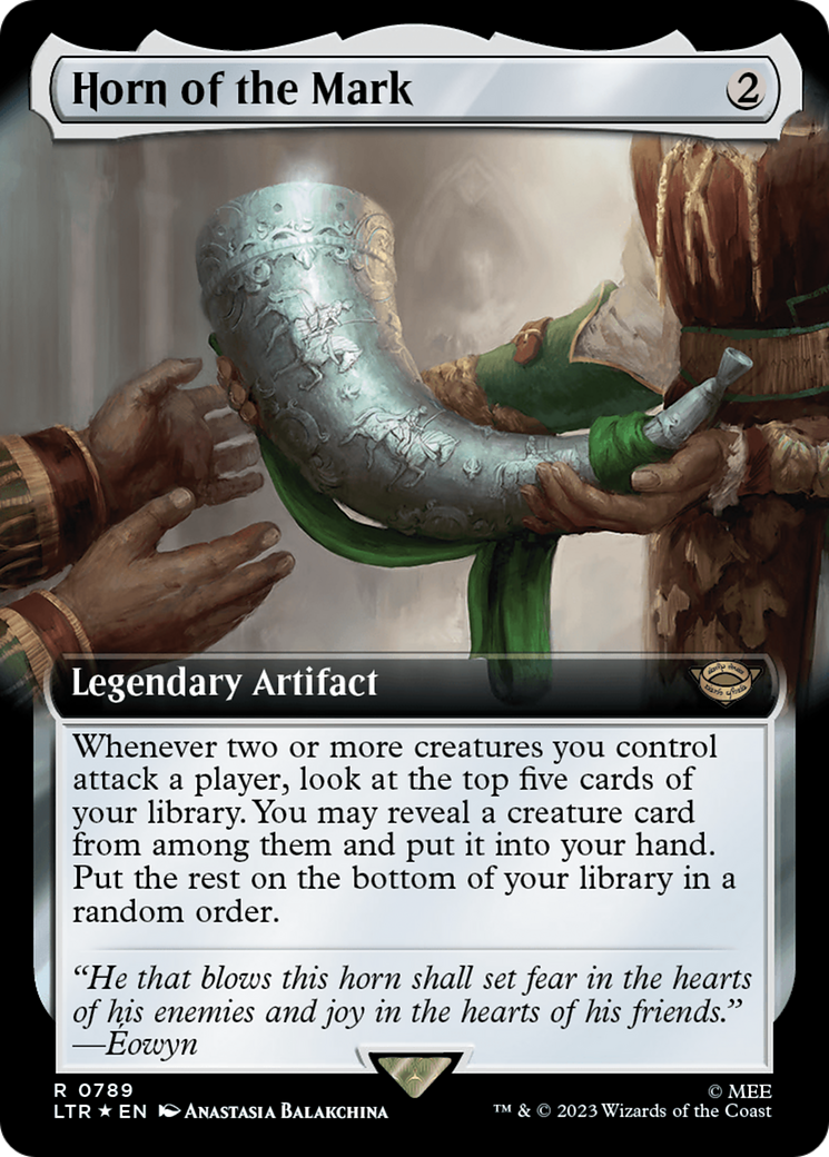 Horn of the Mark (Extended Art) (Surge Foil) [The Lord of the Rings: Tales of Middle-Earth] | North Game Den