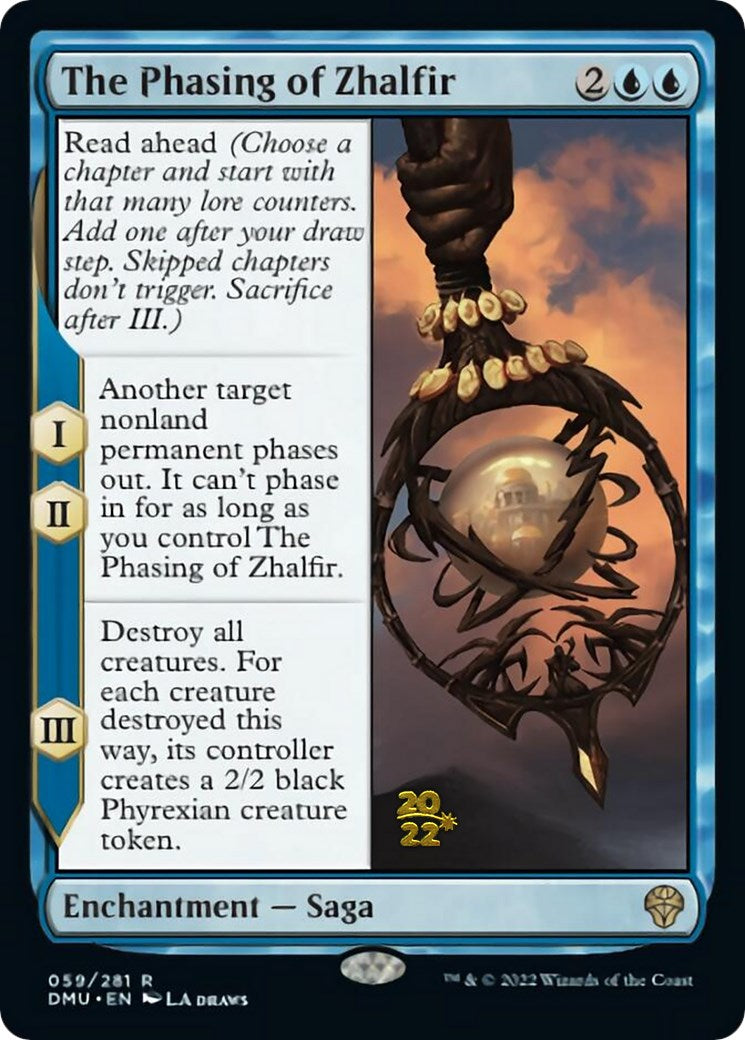 The Phasing of Zhalfir [Dominaria United Prerelease Promos] | North Game Den