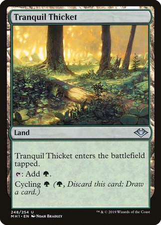 Tranquil Thicket [Modern Horizons] | North Game Den