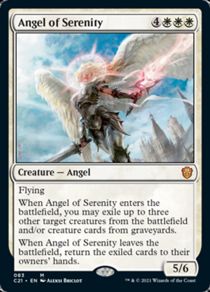 Angel of Serenity [Commander 2021] | North Game Den
