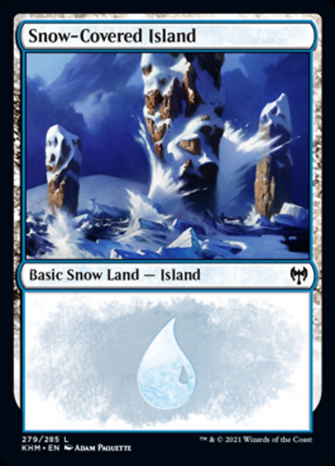 Snow-Covered Island (279) [Kaldheim] | North Game Den