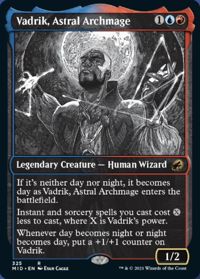 Vadrik, Astral Archmage (Showcase Eternal Night) [Innistrad: Midnight Hunt] | North Game Den