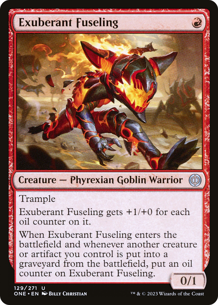 Exuberant Fuseling [Phyrexia: All Will Be One] | North Game Den