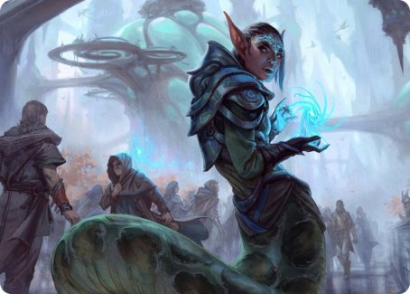 Lonis, Cryptozoologist Art Card [Modern Horizons 2 Art Series] | North Game Den
