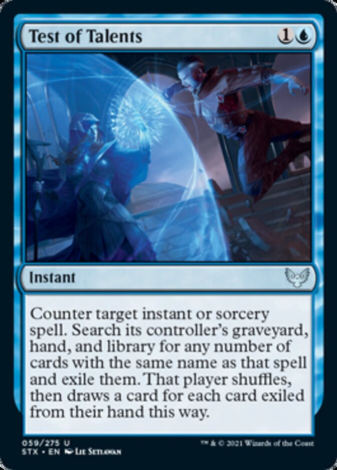 Test of Talents [Strixhaven: School of Mages] | North Game Den