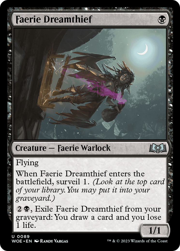 Faerie Dreamthief [Wilds of Eldraine] | North Game Den