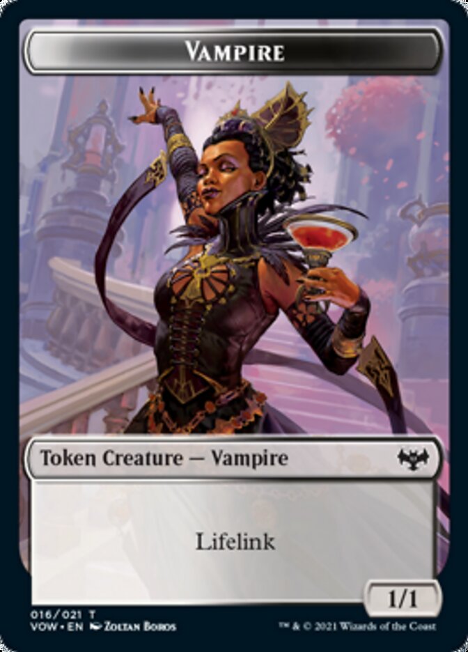 Vampire Token (016) [Innistrad: Crimson Vow Tokens] | North Game Den