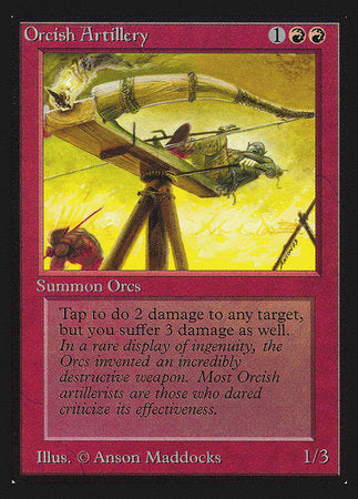 Orcish Artillery (IE) [Intl. Collectors’ Edition] | North Game Den