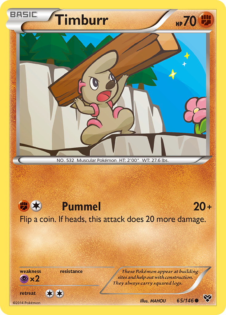 Timburr (65/146) [XY: Base Set] | North Game Den