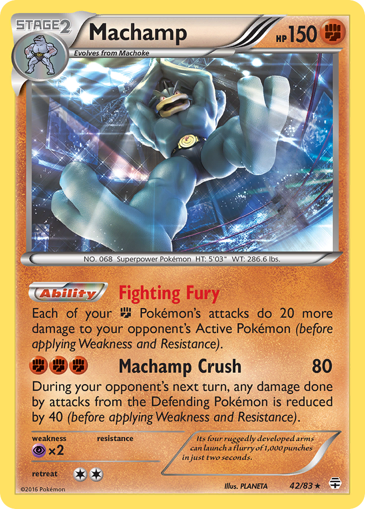 Machamp (42/83) [XY: Generations] | North Game Den