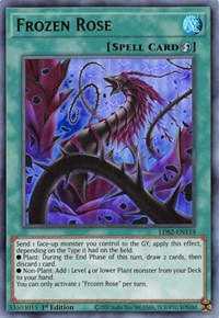 Frozen Rose (Green) [LDS2-EN119] Ultra Rare | North Game Den