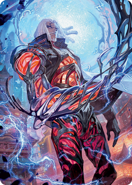 Tezzeret, Betrayer of Flesh Art Card [Kamigawa: Neon Dynasty Art Series] | North Game Den