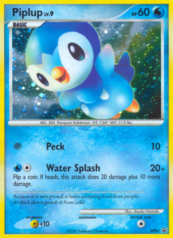 Piplup (DP03) [Diamond & Pearl: Black Star Promos] | North Game Den