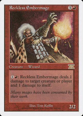 Reckless Embermage [Classic Sixth Edition] | North Game Den