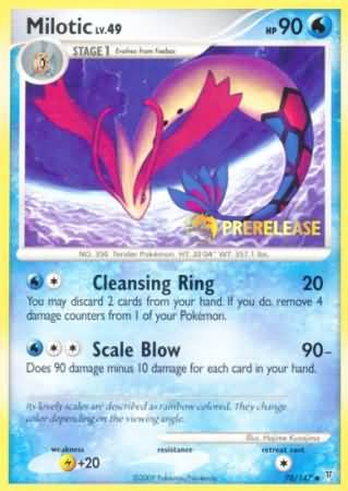 Milotic (70/147) (Prerelease Promo) [Nintendo: Black Star Promos] | North Game Den