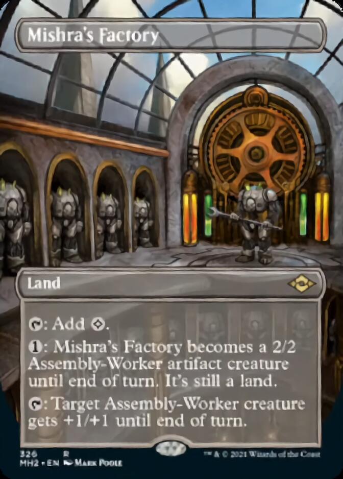 Mishra's Factory (Borderless Alternate Art) [Modern Horizons 2] | North Game Den
