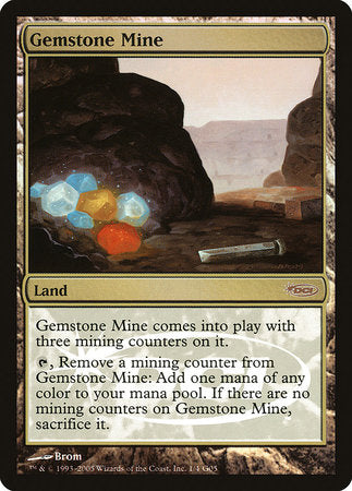 Gemstone Mine [Judge Gift Cards 2005] | North Game Den