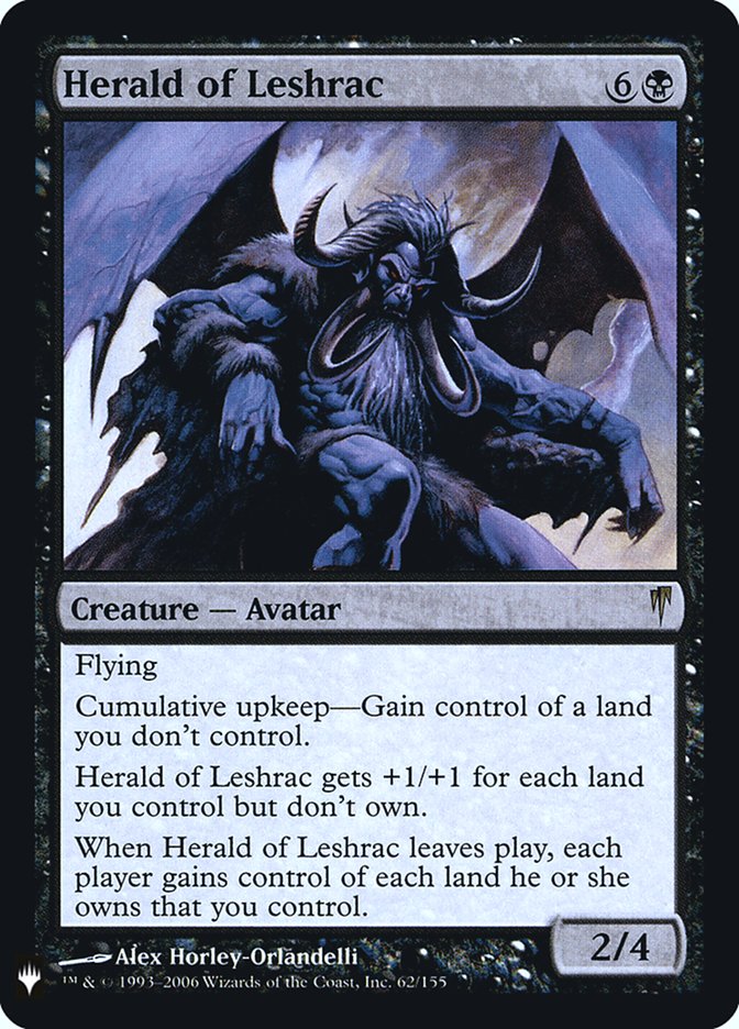Herald of Leshrac [Mystery Booster] | North Game Den