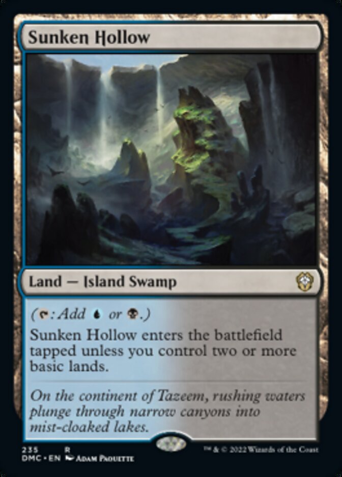 Sunken Hollow [Dominaria United Commander] | North Game Den