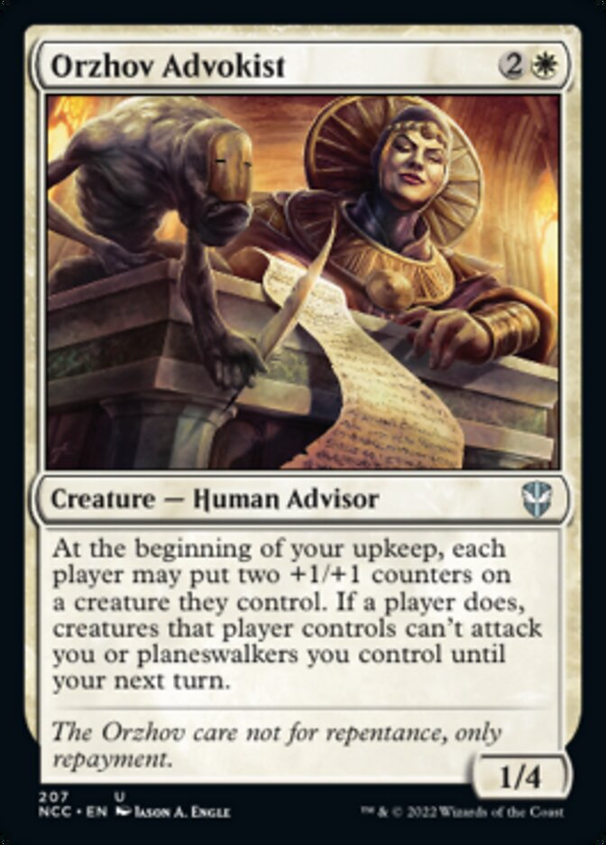 Orzhov Advokist [Streets of New Capenna Commander] | North Game Den