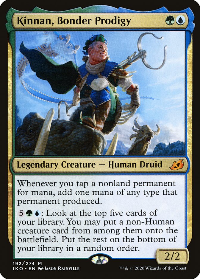 Kinnan, Bonder Prodigy [Ikoria: Lair of Behemoths] | North Game Den