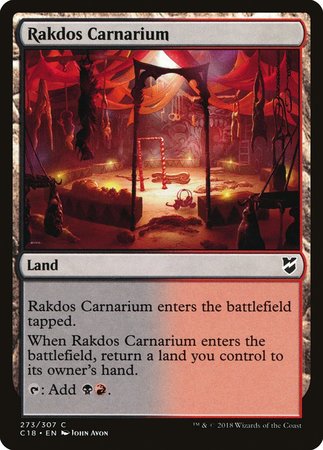 Rakdos Carnarium [Commander 2018] | North Game Den