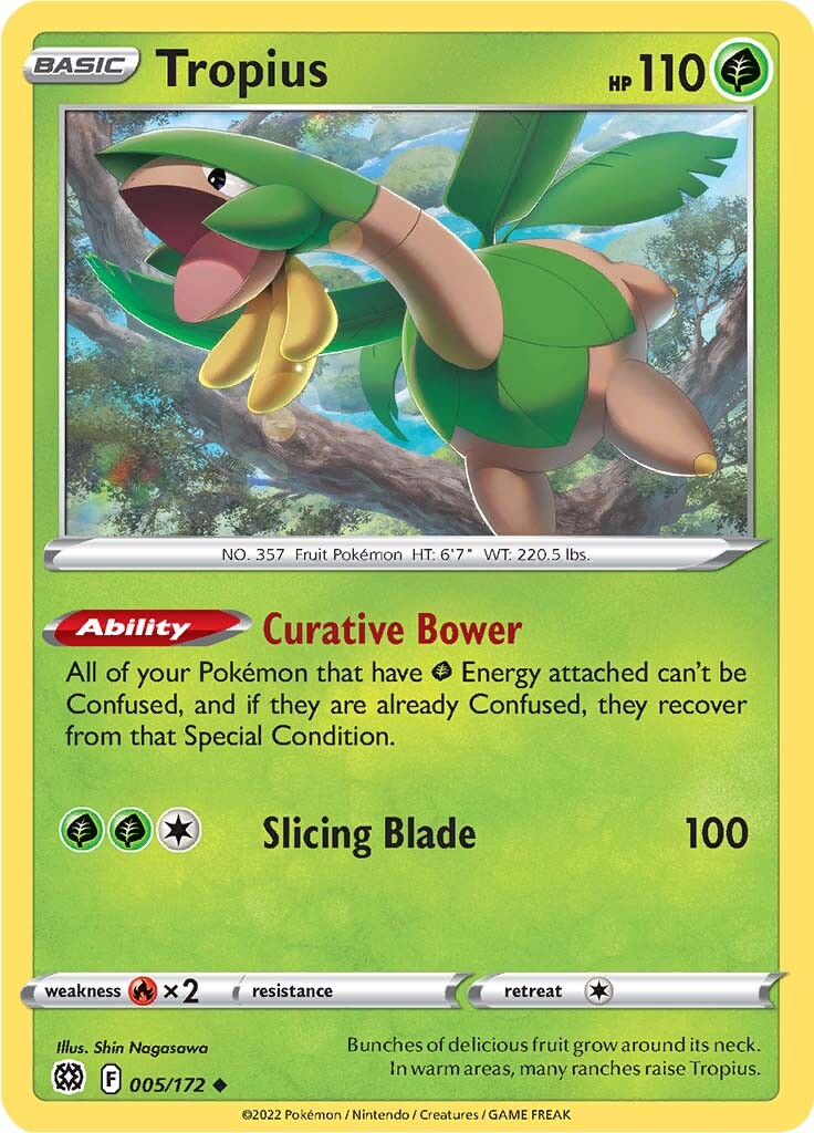 Tropius (005/172) [Sword & Shield: Brilliant Stars] | North Game Den