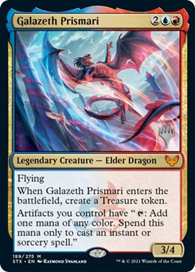 Galazeth Prismari (Promo Pack) [Strixhaven: School of Mages Promos] | North Game Den