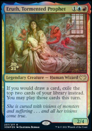 Eruth, Tormented Prophet [Innistrad: Crimson Vow Prerelease Promos] | North Game Den