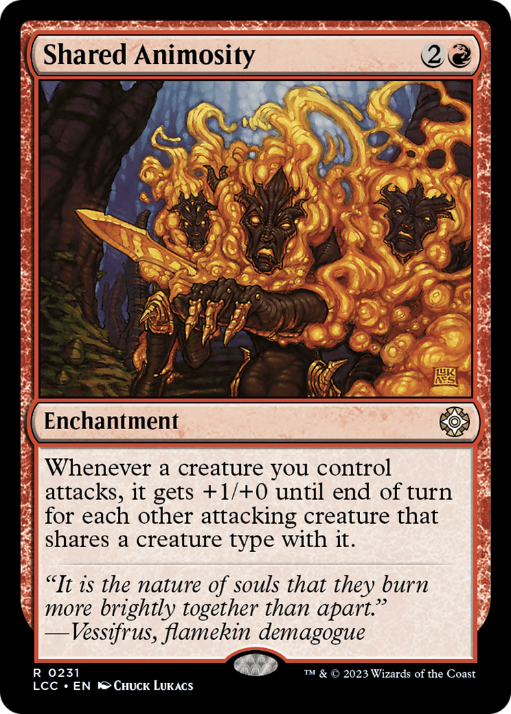 Shared Animosity [The Lost Caverns of Ixalan Commander] | North Game Den