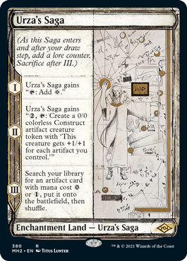 Urza's Saga (Sketch) [Modern Horizons 2] | North Game Den