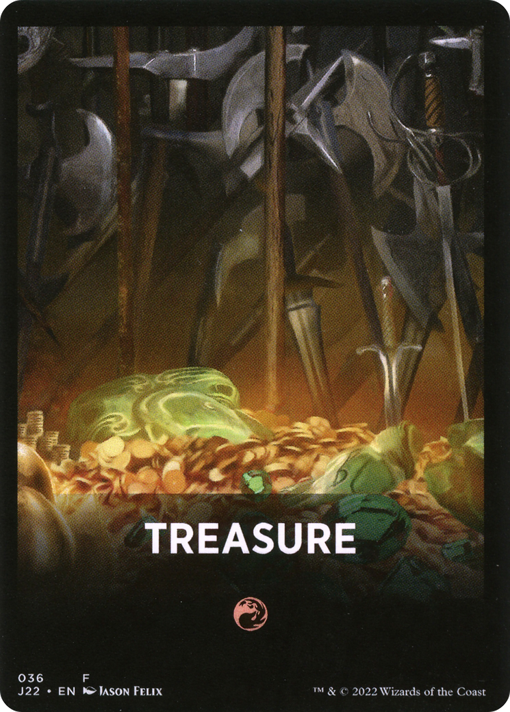 Treasure Theme Card [Jumpstart 2022 Front Cards] | North Game Den