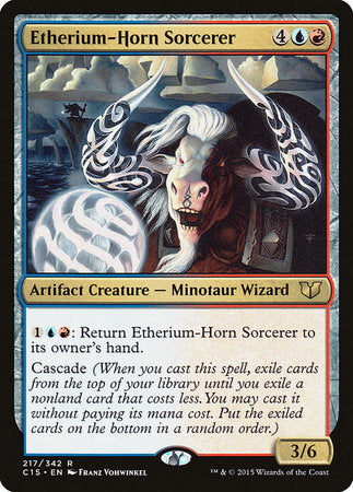 Etherium-Horn Sorcerer [Commander 2015] | North Game Den