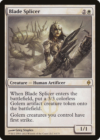 Blade Splicer [New Phyrexia] | North Game Den