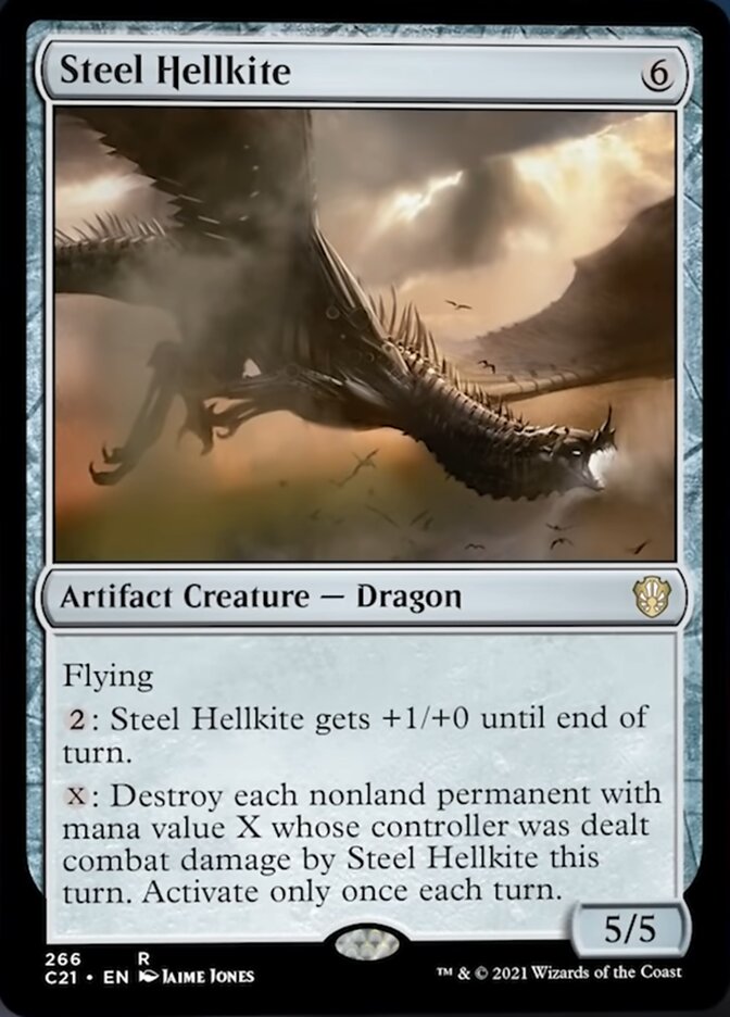 Steel Hellkite [Commander 2021] | North Game Den