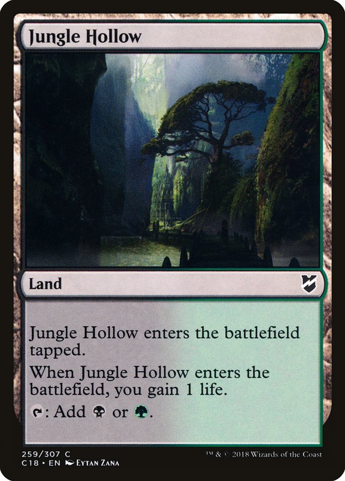 Jungle Hollow [Commander 2018] | North Game Den