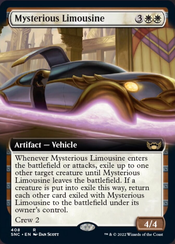 Mysterious Limousine (Extended Art) [Streets of New Capenna] | North Game Den