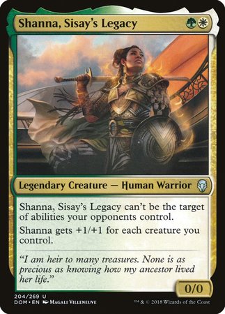 Shanna, Sisay's Legacy [Dominaria] | North Game Den