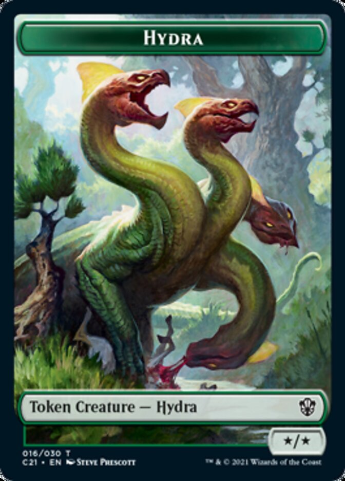 Hydra // Boar Token [Commander 2021 Tokens] | North Game Den