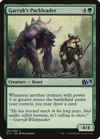 Garruk's Packleader [Magic 2015] | North Game Den