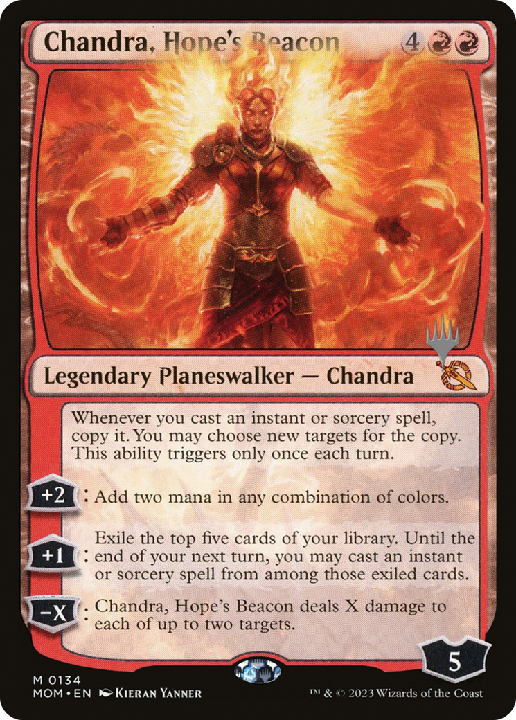 Chandra, Hope's Beacon (Promo Pack) [March of the Machine Promos] | North Game Den