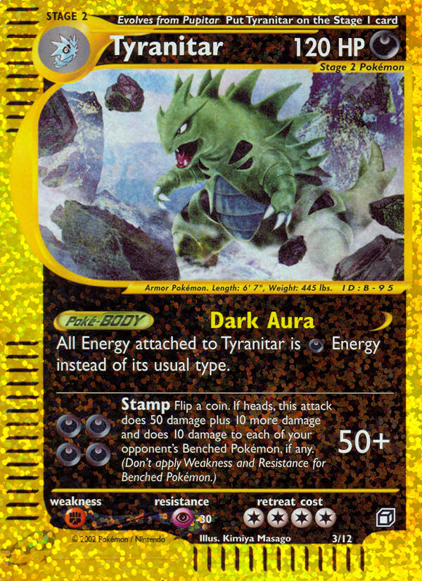 Tyranitar (3/12) [Box Topper] | North Game Den